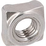 Square weld nuts DIN 928 A2 M