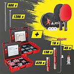 Pack promotionnel Set combiné L-BOXX®, 2634 pièces + Kit de ping-pong JOOLA gratuit