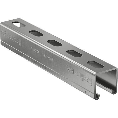 FUS stainless steel A2 mounting rail Standard 1