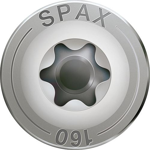 SPAX® wood screw, thread ø d1: 6.0 mm, head ø: 11.6 mm, standard packaging