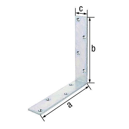 Corniere poutre 200x200x40 mm galvanisée