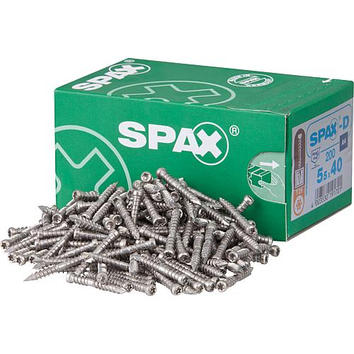 SPAX® vis de  terrasse, ø filetage d1: 6,0 mm, ø tête : 7,0 mm, emballage standard Anwendung 1