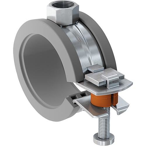 Gelenkrohrschelle Fischer FKS Standard 1