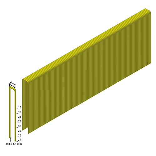 Type ES, acier inoxydable V2A-résiné