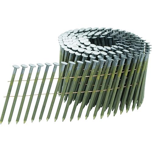 Coil nails type CNW 2.5 x 50 mm, blank ring, PU = 9000 pcs.