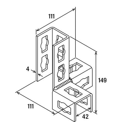 Connecting element PFUF