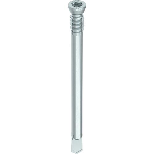 Rod anchor HECO-WS-T 7.0 x 93, cylinder countersunk head, UK thread, galvanised blue, PU: 100