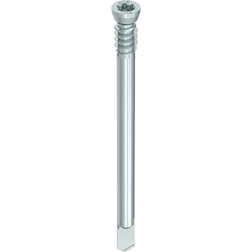 Rod anchor HECO-WS-T 7.0 x 113, cylinder countersunk head, UK thread, galvanised blue, PU: 100