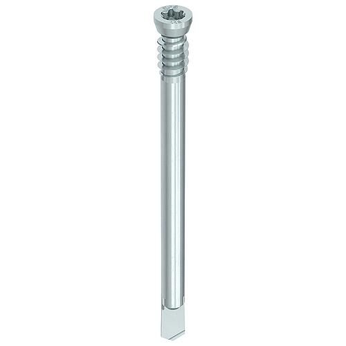 Rod anchor HECO-WS-T 7.0 x 153, cylinder countersunk head, UK thread, galvanised blue, PU: 50