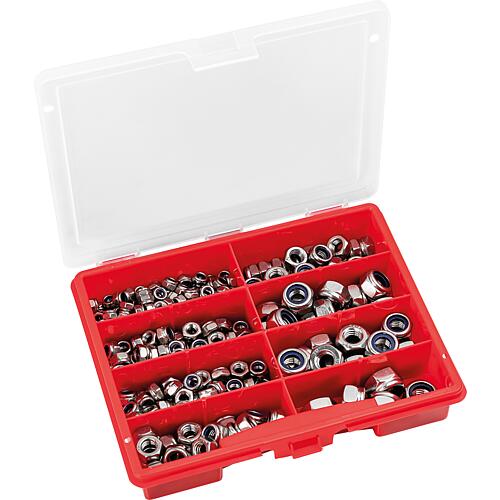 Assortment case locking nuts DIN 985, stainless steel A2, 310-piece  Standard 1