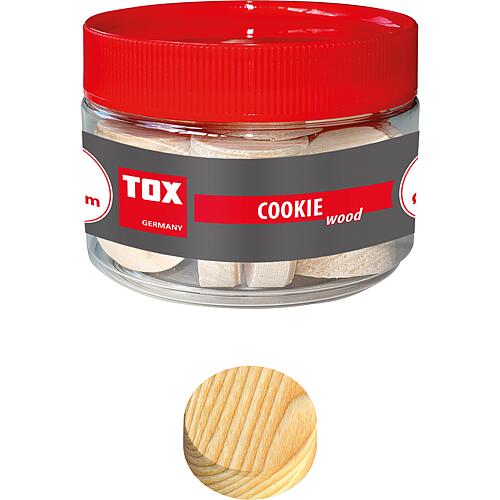 TOX Cookie Wood 20mm UE 60