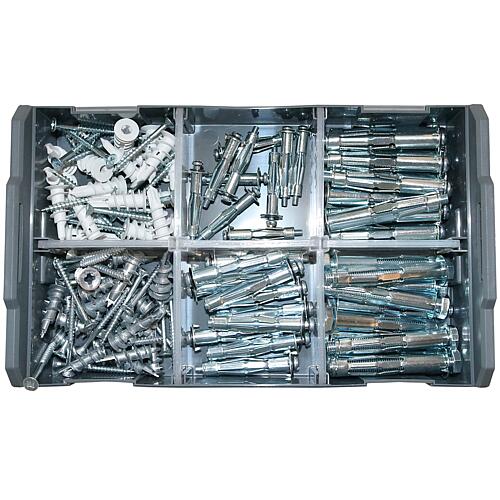 L-BOXX® Mini Indoor dowel and screw assortment 120 pieces Anwendung 1