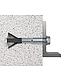 Porous concrete anchor FPX-l M6, galvanised steel