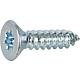 Countersunk self-tapping screw with Torx, galvanised Standard 1