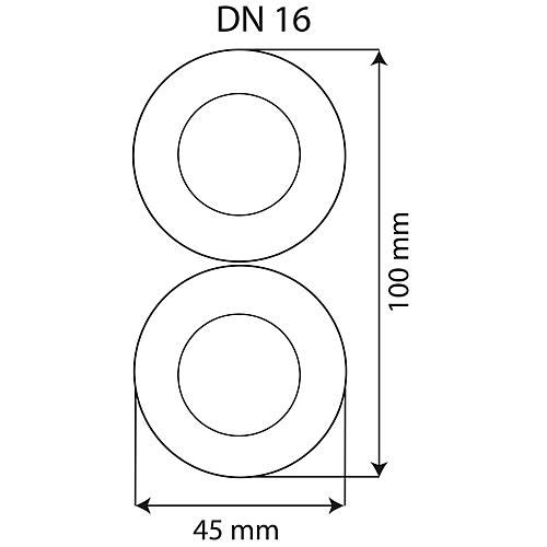 Solar-Flex pipe 	2 in 2 	DN 16