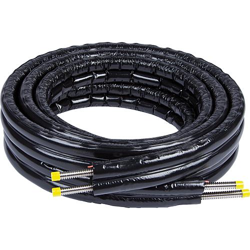 Solar-Flex pipe 2 in 2 DN 16, 10m with insulation and sensor cable