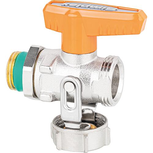 Solar KFE ball valve DN 15 (1/2”), 10 bar Standard 1