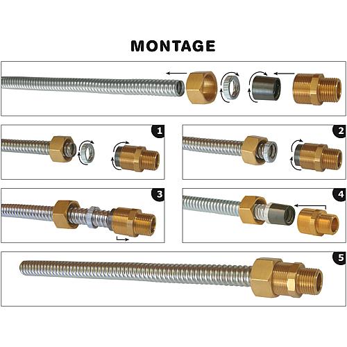 Joint conique de rechange graphite Anwendung 1