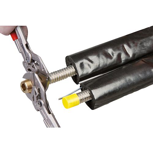 QuickFix-Pro raccords pour flexible ondulé (raccord à compression) Anwendung 4