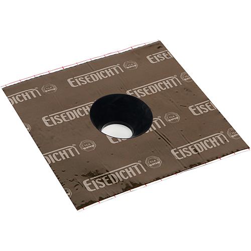 FlachdachDicht air sealing sleeves with aluminium/butyl adhesive collar