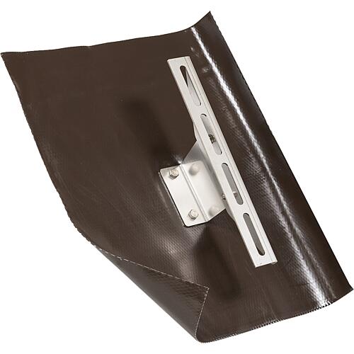 Solarflex universal support pan brown 400/560mm, stainless steel support suitable for battens 40 x 60