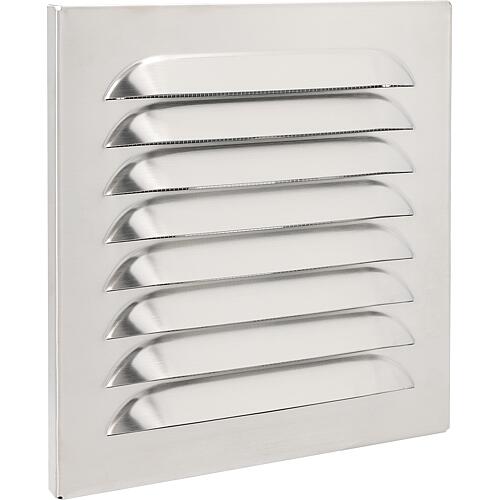 Weather protection grille V2A square with spigot Standard 1