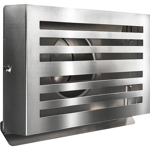 Design ventilation grille Beta HR, for supply or return air, with fly screen 8x8mm