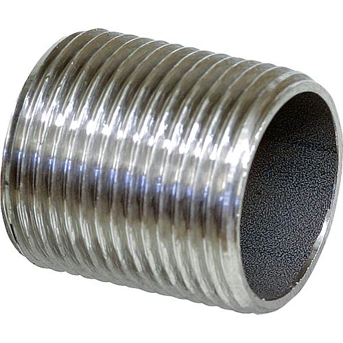 Stainless steel pipe nipple (ET) Standard 1