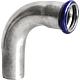 Stainless steel press fittings, M contour, elbow 90° (i x a) Standard 1